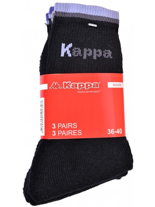 Calcetines Mujer KAPPA Modelo Tennis -Asortimento modelos fotos según llegadas- - Pack de 3 - Kiabi