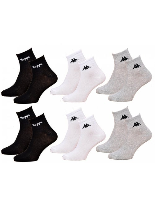 Calcetines Mujer KAPPA QUARTER - Pack de 6 - Kiabi
