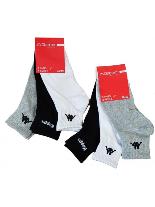 Calcetines Mujer KAPPA QUARTER - Pack de 6 - Kiabi