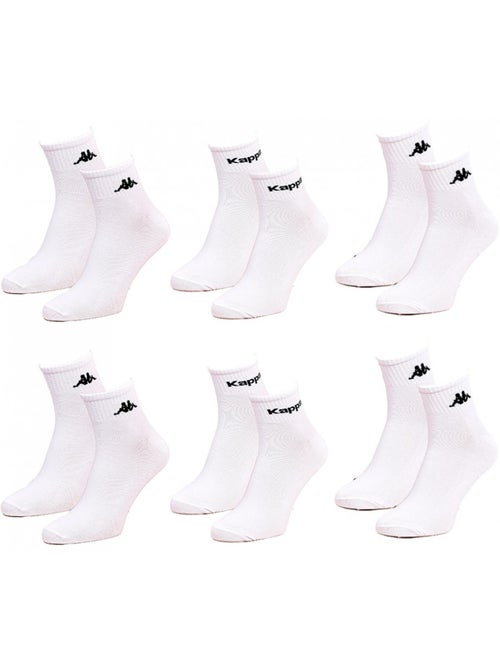 Calcetines Mujer KAPPA QUARTER - Pack de 6 - Kiabi