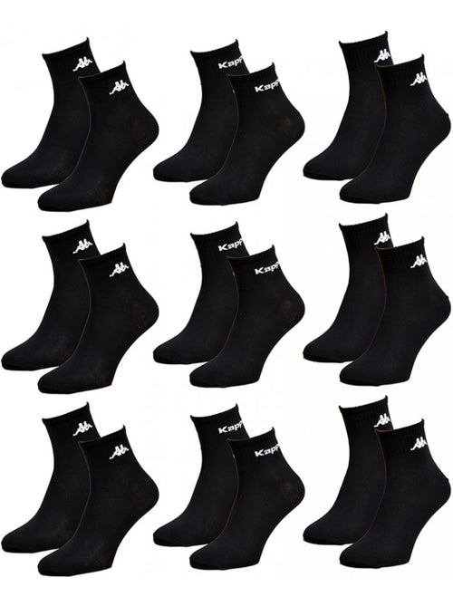 Calcetines Mujer KAPPA QUARTER - Pack de 9 - Kiabi