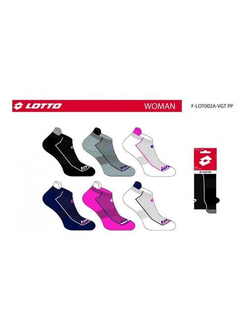 Calcetines Mujer LOTTO - Pack de 6 - Kiabi