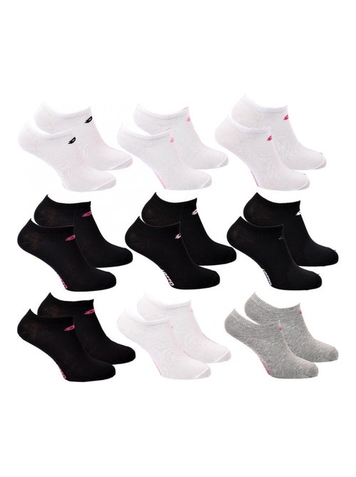 Calcetines Mujer LOTTO - Pack de 9 - Kiabi