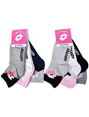 Calcetines Mujer LOTTO Tobilleros - Pack de 6