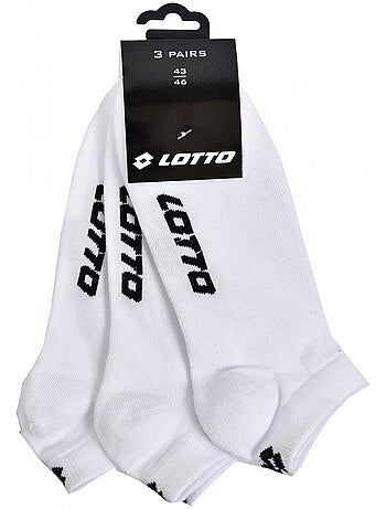 Calcetines Mujer LOTTO Tobilleros Caña Baja Sport - Pack de 12