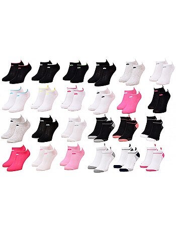 Calcetines Mujer LOTTO Tobilleros Caña Baja Sport - Pack de 12