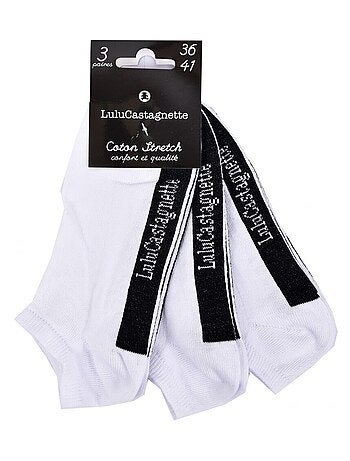 Calcetines mujer LULU CASTAGNETTE - Pack de 3