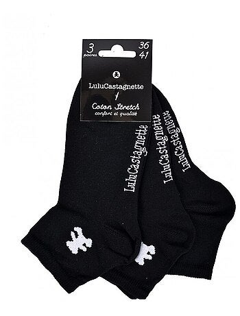 Calcetines mujer LULU CASTAGNETTE - Pack de 3