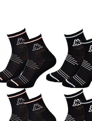 Calcetines Mujer QUARTER KAPPA - Pack de 4