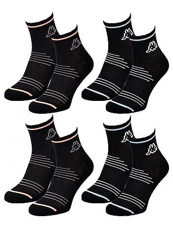 Calcetines Mujer QUARTER KAPPA - Pack de 4