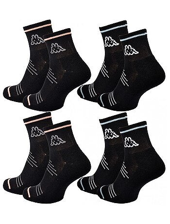 Calcetines Mujer QUARTER KAPPA - Pack de 4