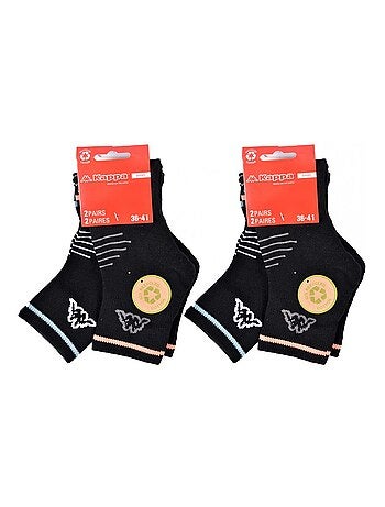 Calcetines Mujer QUARTER KAPPA - Pack de 4