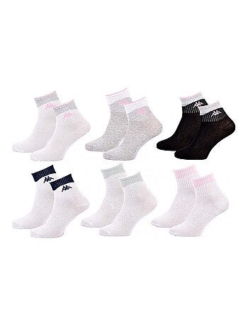Calcetines Mujer QUARTER KAPPA - Pack de 6
