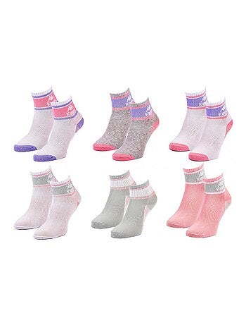 Calcetines Mujer QUARTER KAPPA - Pack de 6