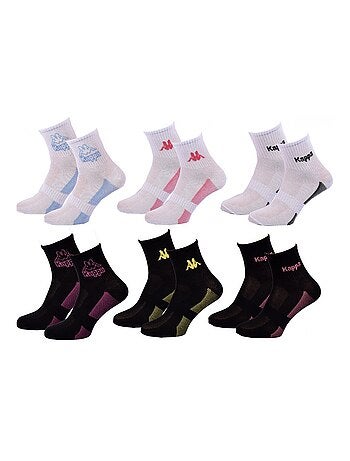 Calcetines Mujer QUARTER KAPPA - Pack de 6