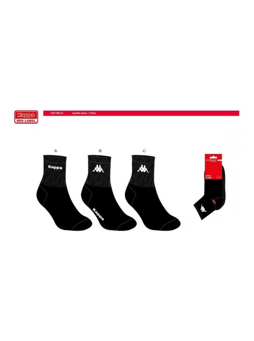 Calcetines Mujer QUARTER KAPPA - Pack de 6 - Kiabi