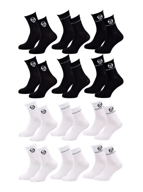 Calcetines Mujer QUARTER SERGIO TACCHINI - Pack de 12 - Kiabi