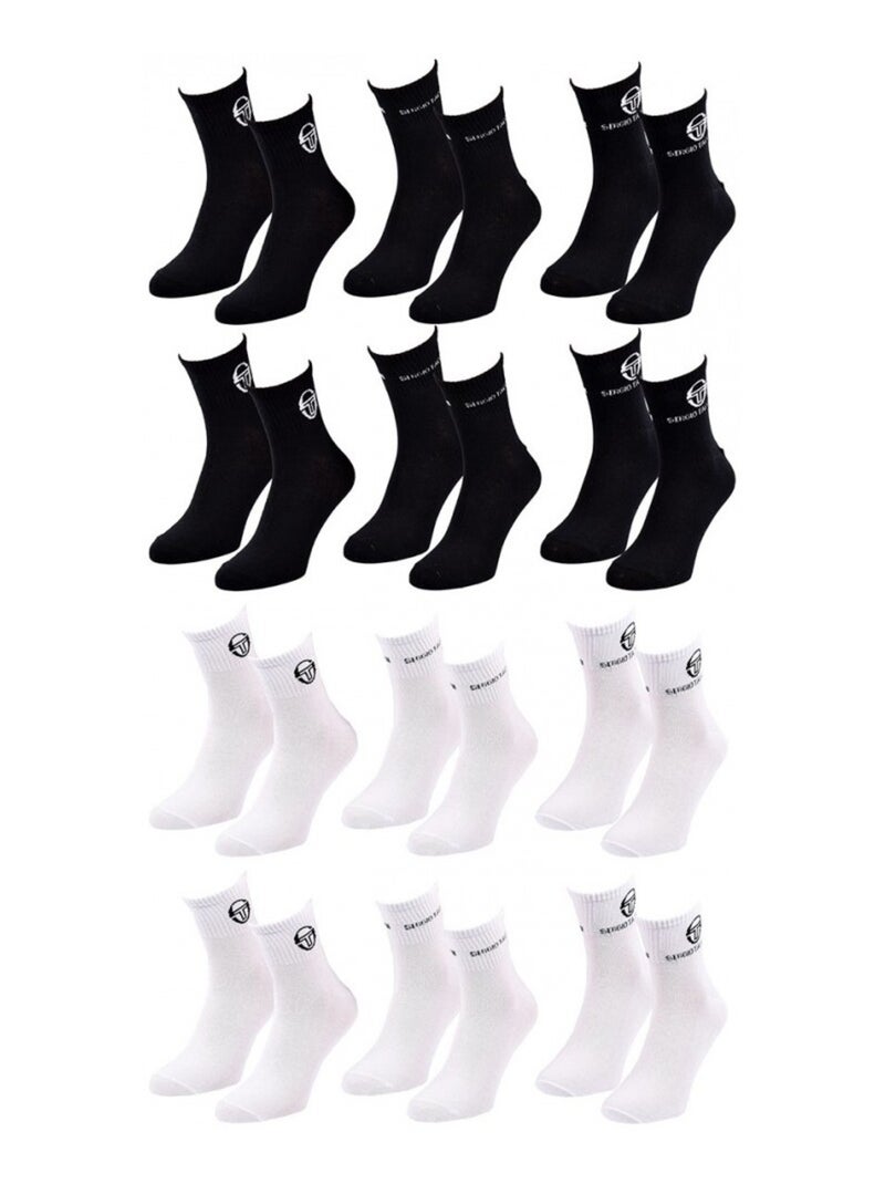 Calcetines Mujer QUARTER SERGIO TACCHINI - Pack de 12 Multicolor - Kiabi