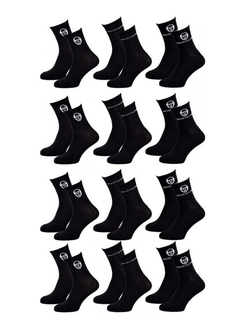 Calcetines Mujer QUARTER SERGIO TACCHINI - Pack de 12 - Kiabi