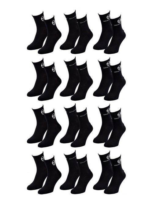 Calcetines Mujer QUARTER SERGIO TACCHINI - Pack de 12 - Kiabi