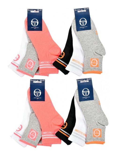 Calcetines Mujer QUARTER SERGIO TACCHINI - Pack de 12 - Kiabi