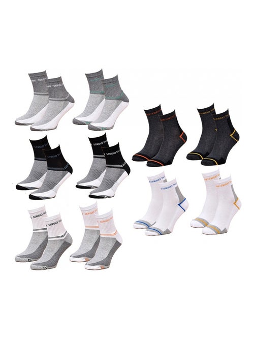 Calcetines Mujer SERGIO TACCHINI Invisibles - Pack de 10 - Kiabi