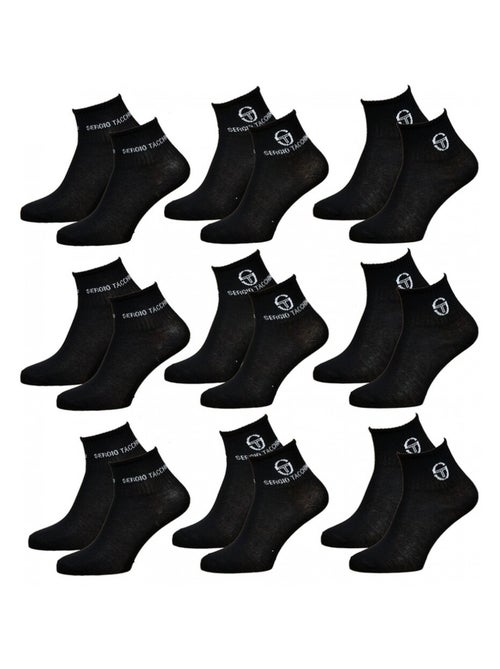 Calcetines Mujer SERGIO TACCHINI Tobilleros - Pack de 9 - Kiabi