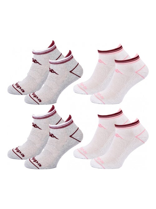 Calcetines Mujer SNEAKER KAPPA - Pack de 4 - Kiabi