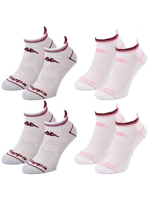 Calcetines Mujer SNEAKER KAPPA - Pack de 4 - Kiabi