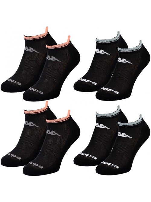 Calcetines Mujer SNEAKER KAPPA - Pack de 4 - Kiabi