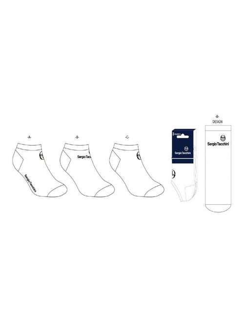 Calcetines Mujer SNEAKER SERGIO TACCHINI - Pack de 12 - Kiabi
