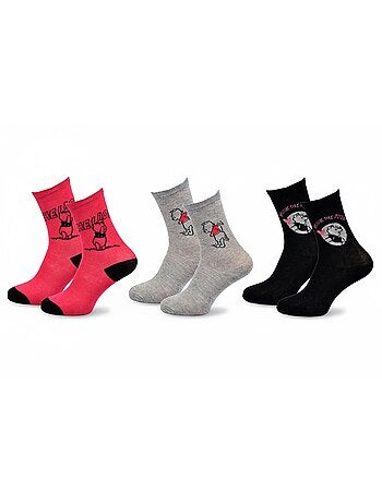 Calcetines Mujer Winnie the Pooh DISNEY Pack de 3 Pares