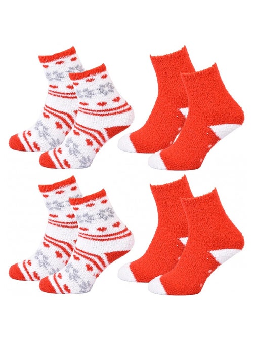 Calcetines Mujer WINTER SOCKS - Pack de 4 - Kiabi