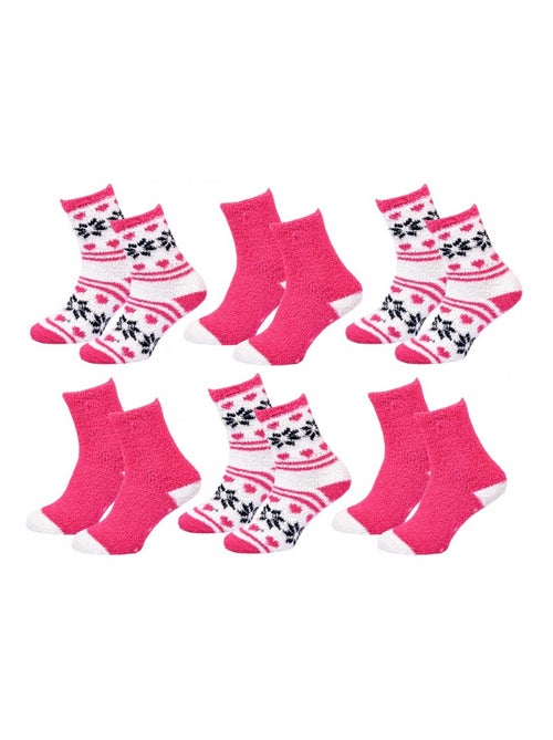 Calcetines Mujer WINTER SOCKS - Pack de 6 - Kiabi