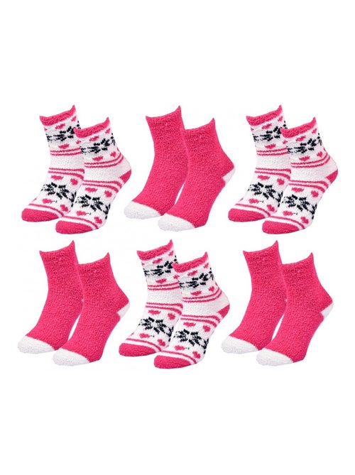 Calcetines Mujer WINTER SOCKS - Pack de 6 - Kiabi