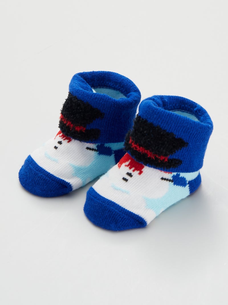 Calcetines 'Navidad' BEIGE - Kiabi