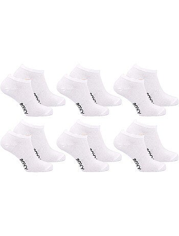 Calcetines niña Sneaker Pack 6 ROXY - Algodón Transpirable
