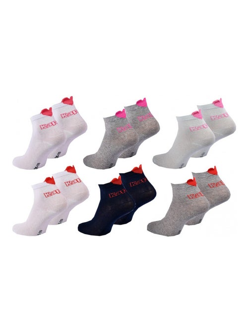 Calcetines Niña VILLE KAPPA - Pack de 6 - Kiabi