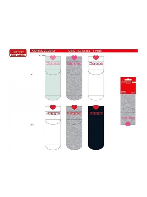 Calcetines Niña VILLE KAPPA - Pack de 6 - Kiabi