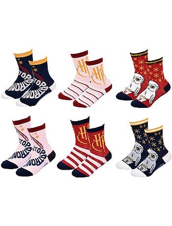 Calcetines Niño HARRY POTTER fantasía - Pack de 9