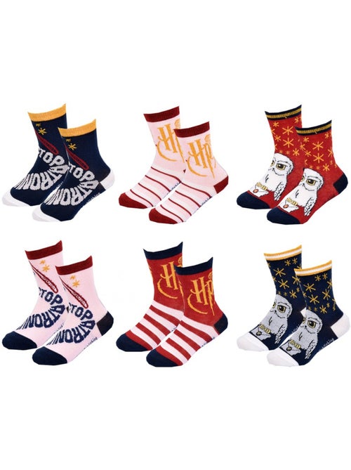 Calcetines Niño HARRY POTTER fantasía - Pack de 9 - Kiabi