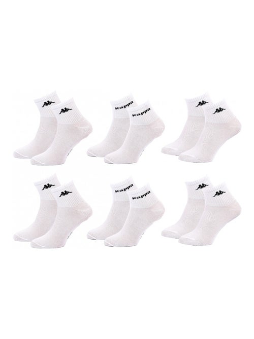 Calcetines Niño KAPPA QUARTER - Pack de 6 - Kiabi