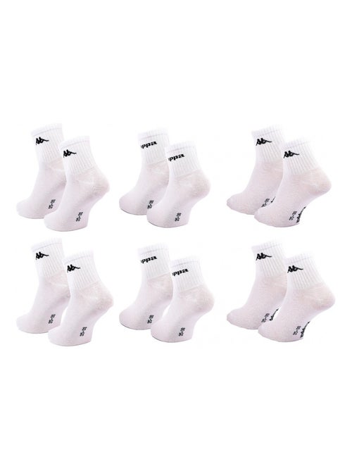 Calcetines Niño KAPPA QUARTER - Pack de 6 - Kiabi