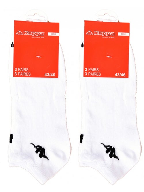 Calcetines Niño KAPPA Socquettes Tiges cortas - Pack de 6 - Kiabi