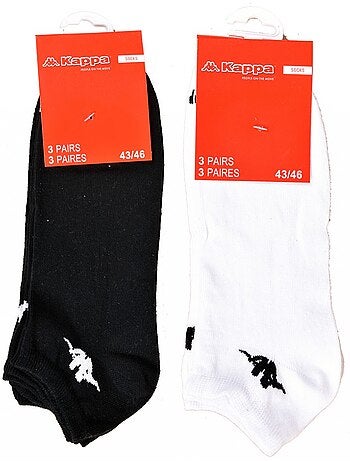 Calcetines Niño KAPPA Tobilleros Caña corta - Pack de 12