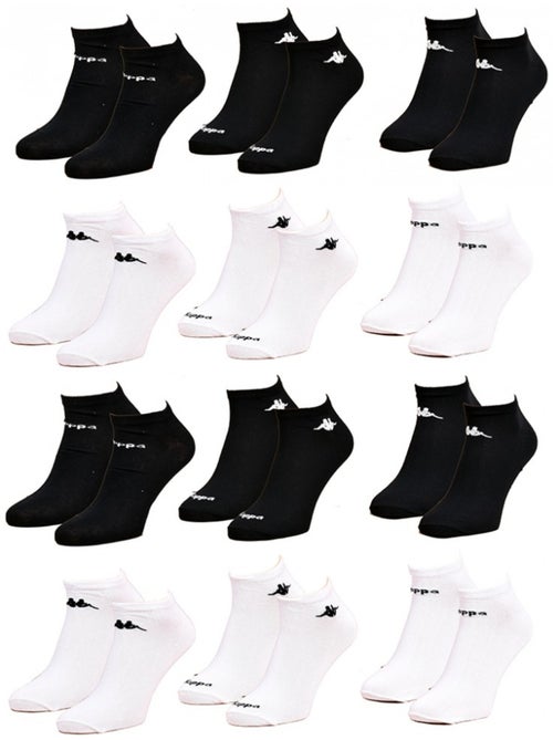 Calcetines Niño KAPPA Tobilleros Caña corta - Pack de 12 - Kiabi