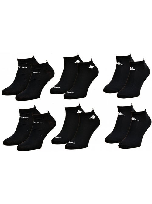Calcetines Niño KAPPA Tobilleros de Algodón Mayoritario - Pack de 6 - Kiabi