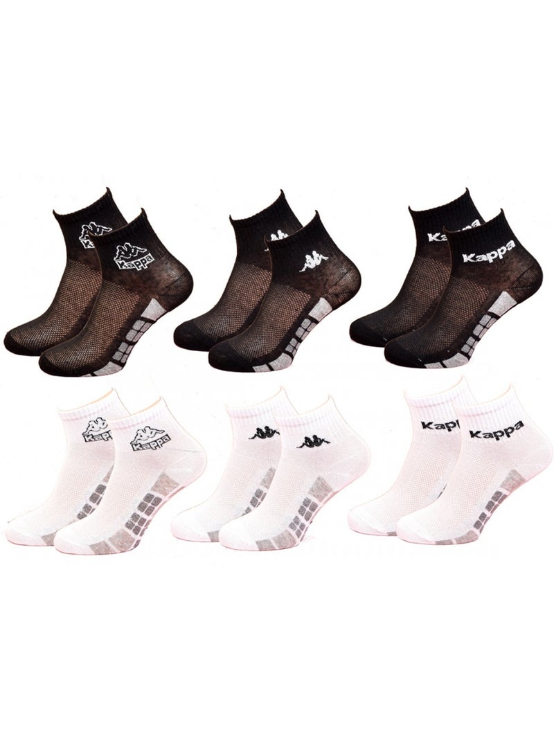Calcetines Niño KAPPA Tobilleros en Algodón Mayoritario - Pack de 12 Multicolor - Kiabi