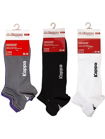 Calcetines Niño KAPPA Tobilleros Tiges Cortas - Pack de 9