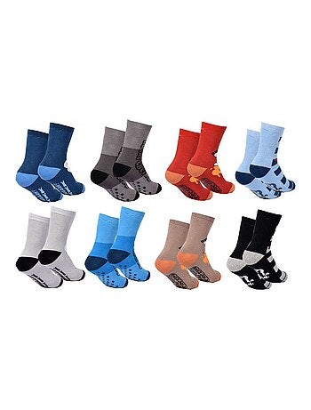 Calcetines Niño LAPINS CRETINS ABS Antideslizante - Pack de 8